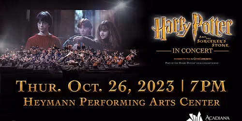 Parking Acadiana Symphony Orchestra - Home Alone in Concert