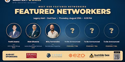 Monthly Commercial Real Estate Mastery & More - August 2026