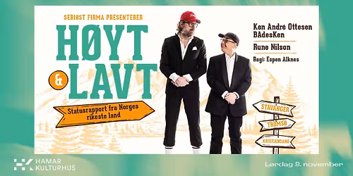 H\u00f8yt og lavt \u2013 en statusrapport fra Norges rikeste land