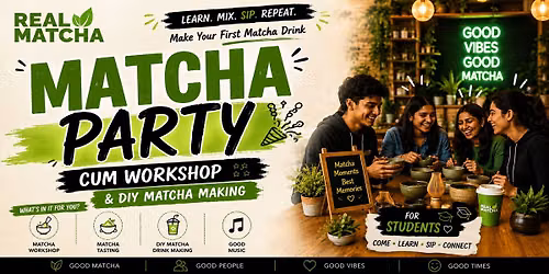 Matcha Party Cum Workshop and DIY Matcha Making