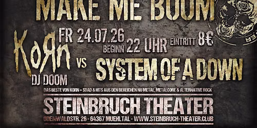 Make Me Boom! KoRn vs SOAD mit DJ Doom