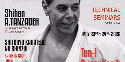 WSKF seminar with Kyoshi A. Tanzadeh (8th DAN)