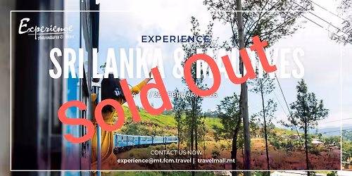 Experience Sri Lanka & Maldives - Sold Out 