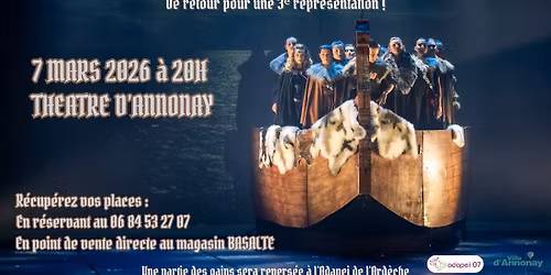 \u2694\ufe0fVIKING IN THE SOUL\u2694\ufe0f, de retour pour une 3\u00e8me repr\u00e9sentation