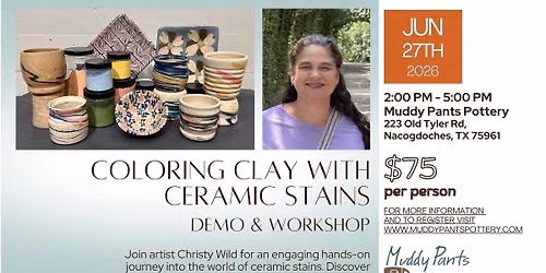 Coloring Clay with Christy Wild