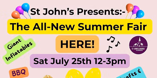 Summer Fair - St John's Church, Hildenborough