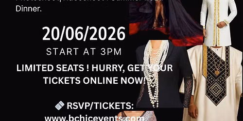 EVENT: CULTURE,FASHION & GLAM | AFRO BEAT SUMMER PARTY (Celebrity Inspired Experience )