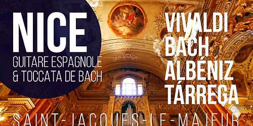 Concert \u00e0 l\u2019\u00e9glise Saint-Jacques-le-Majeur de Nice