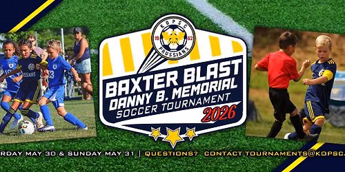 Baxter Blast Danny B. Memorial Soccer Tournament 2026