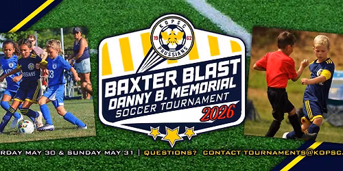 Baxter Blast Danny B. Memorial Soccer Tournament 2026