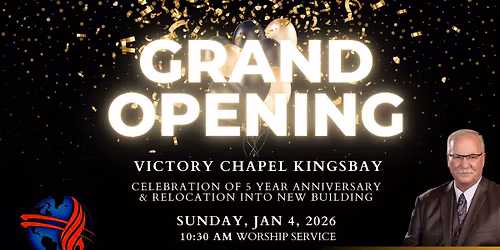 Grand Opening Service