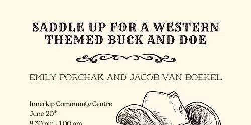 Emily and Jacob\u2019s Western Buck and Doe