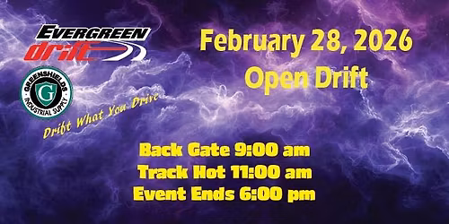 March 8th Open Drift