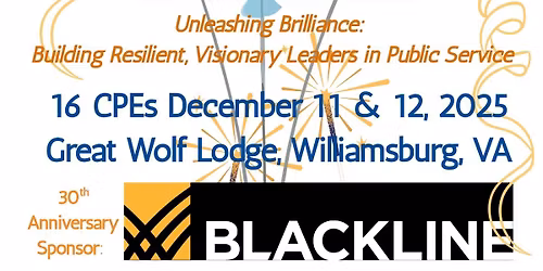 30th Annual AGA Commonwealth of VA Professional Development Training (PDT)