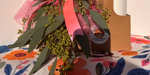 Mother\u2019s Day Coffee and Flowers