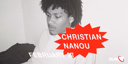 Christian Nanou \/\/ Live at Plan B \u2014 Malm\u00f6