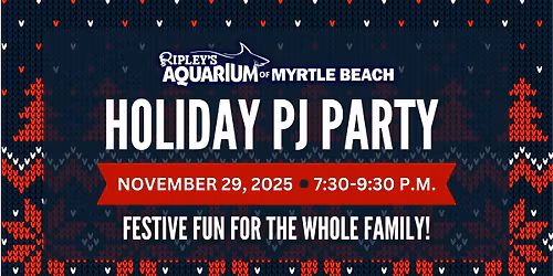 Ripley's Aquarium Holiday PJ Party