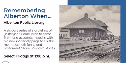 Remembering Alberton When...