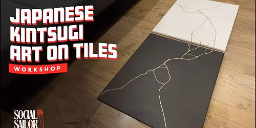 Japanese Kintsugi Art on Tiles - Hyderabad