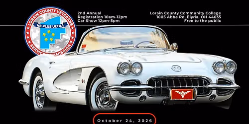 Lorain County Veterans Services 2nd Annual Car Show and NEW Biker Alley