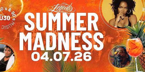 \u2600\ufe0f\ud83c\udfb6 SUMMER MADNESS 2026 (\u00dc30) \u2013 OPEN AIR & INDOOR OLD SCHOOL PARTY \ud83c\udf34\ud83c\udf79