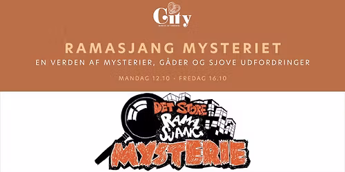 \ud83d\udd75\ufe0f\u200d\u2640\ufe0f\ud83c\udf6a RAMASJANG MYSTERIET I HERNING CITY\ud83c\udf83\ud83d\udd0e