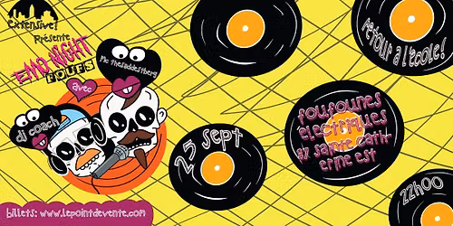 Soir\u00e9e Emo Night Foufs | 25 septembre 