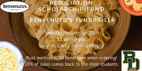 Benvenuto's Fundraiser for BDEA Scholarship Fund