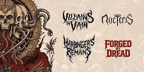 Villains in Vain x Nocteris x Harbinger's Revenge x Forged by Dread