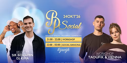 BP Social Rijswijk 24 Okt. 2026 Taoufik & Vienna