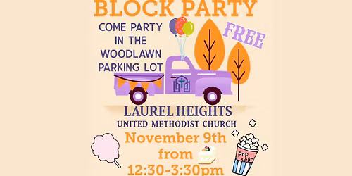 Laurel Heights UMC Block Party!