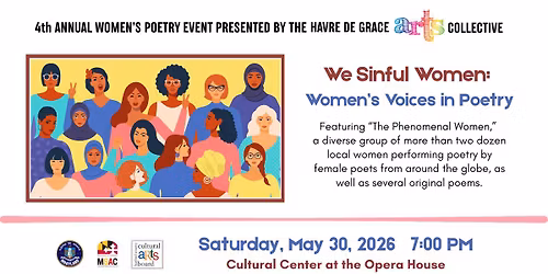 The HdG Arts Collective presents: We Sinful Women: Women's Voices in Poetry