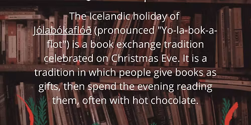 \u201cJolabokaflod\u201d Book Exchange