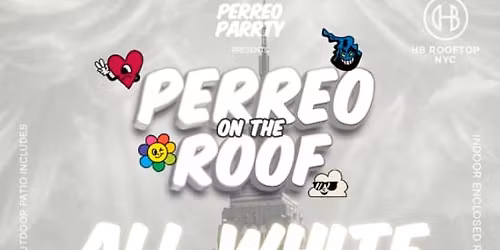 All White Rooftop Reggaeton Party
