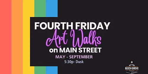 2026 Fourth Friday Art Walks