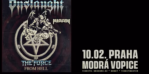 ONSLAUGHT, PERSECUTOR - Praha
