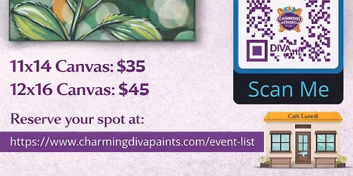 Thursday Thrive & Paint | Monarch Butterfly & Hydrangea