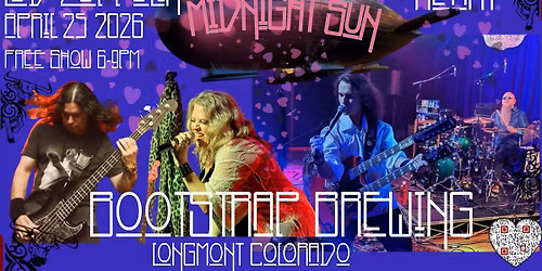 Midnight Sun (Led Zeppelin & Heart) at Bootstrap Brewing!