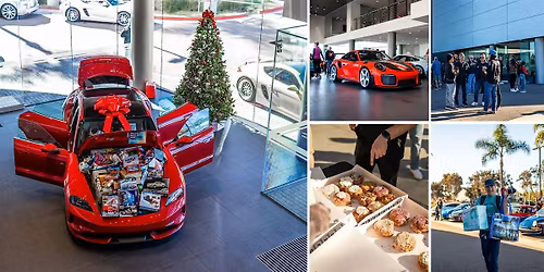 Porsche Carlsbad Cars & Coffee Toy Drive