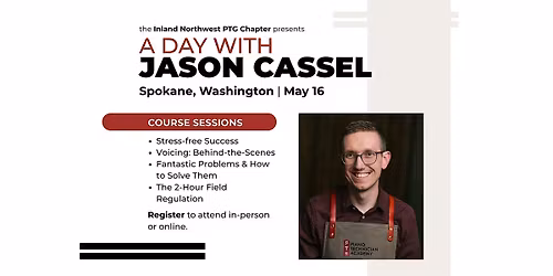 A Day with Jason Cassel - In Person