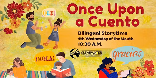 Once Upon a Cuento @ Clearwater East Community Library 