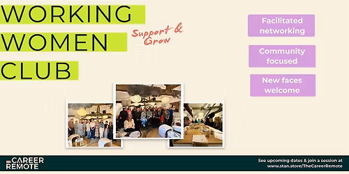 Working Women Club: Support & Grow, Mirfield