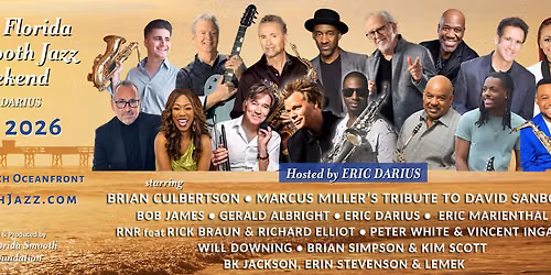An Evening of Jazz: Brian Culbertson and Eric Darius at Mable House Amphitheatre