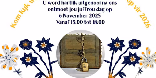 Ontmoet jou Juffrou dag