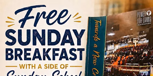 Sunday School Breakfast at The Temple