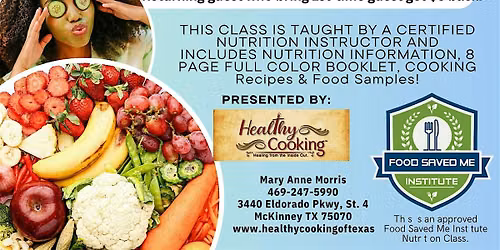 Beauty & the Feast Nutrition Class