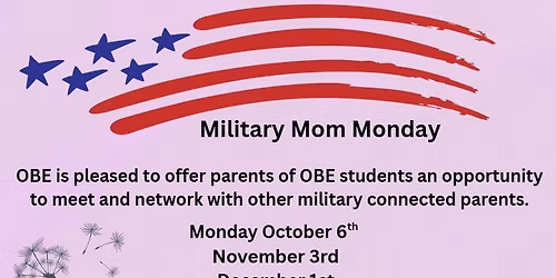 Military Mom Monday at OBE