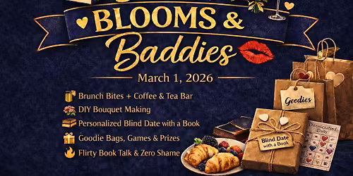 Books, Blooms, & Baddies - A Disassociated Daily Book Event
