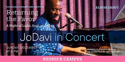 Returning the Favor Chanukah Concert and Candle Lighting