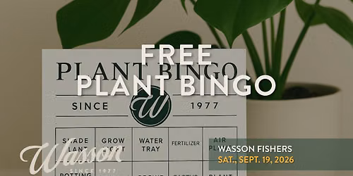 Plant BINGO in the Greenhouse